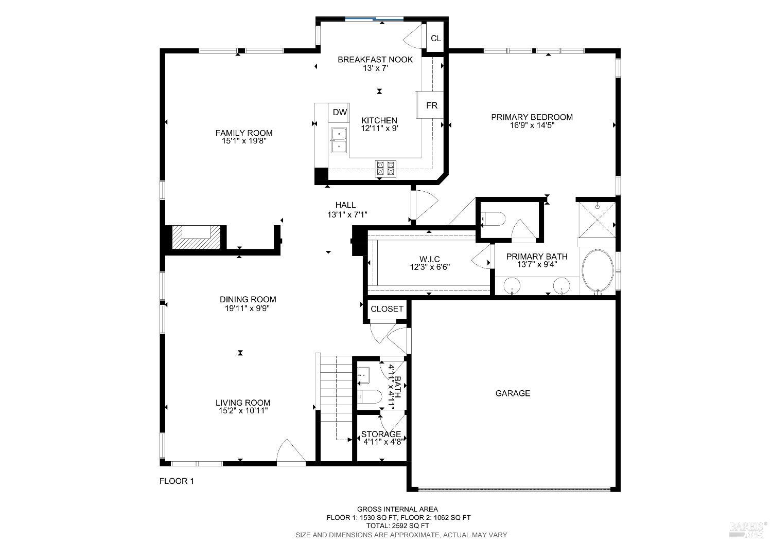 Detail Gallery Image 47 of 59 For 266 Cambridge Ln, Petaluma,  CA 94952 - 5 Beds | 2/1 Baths
