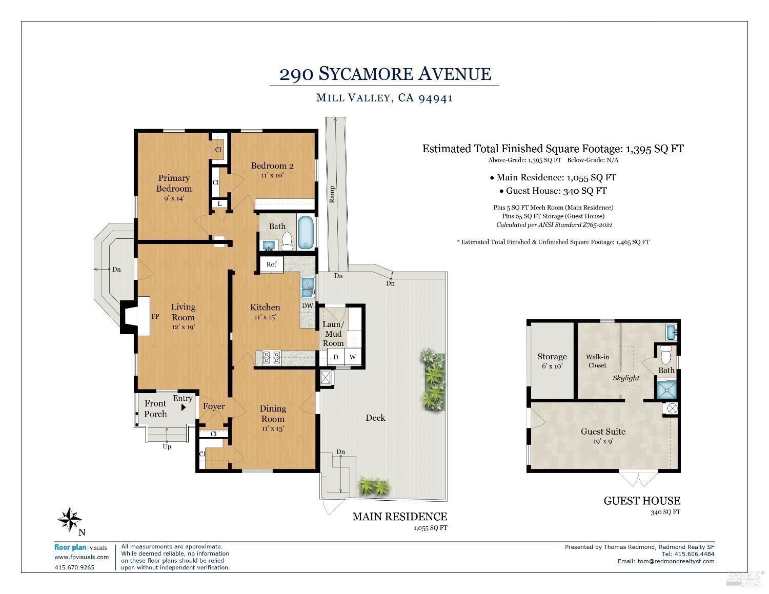 Detail Gallery Image 4 of 50 For 290 Sycamore Ave, Mill Valley,  CA 94941 - 4 Beds | 2 Baths