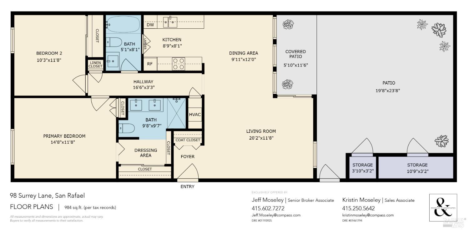 Detail Gallery Image 31 of 31 For 98 Surrey Ln, San Rafael,  CA 94903 - 2 Beds | 2 Baths