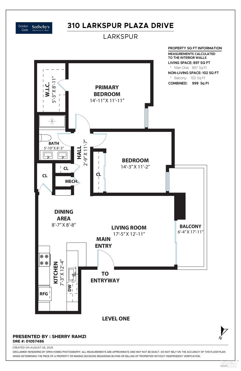 Detail Gallery Image 30 of 30 For 310 Larkspur Plaza Dr, Larkspur,  CA 94939 - 2 Beds | 1 Baths