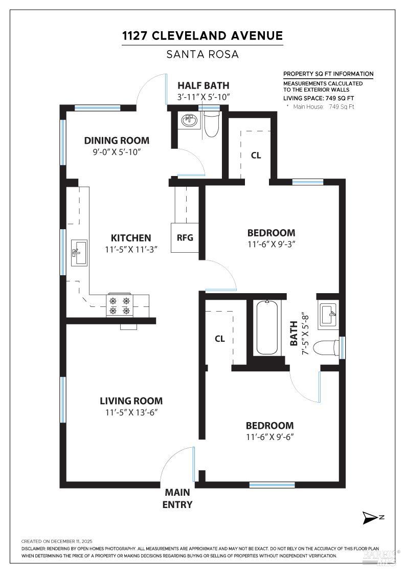 Detail Gallery Image 35 of 35 For 1127 Cleveland Ave, Santa Rosa,  CA 95401 - 2 Beds | 1/1 Baths