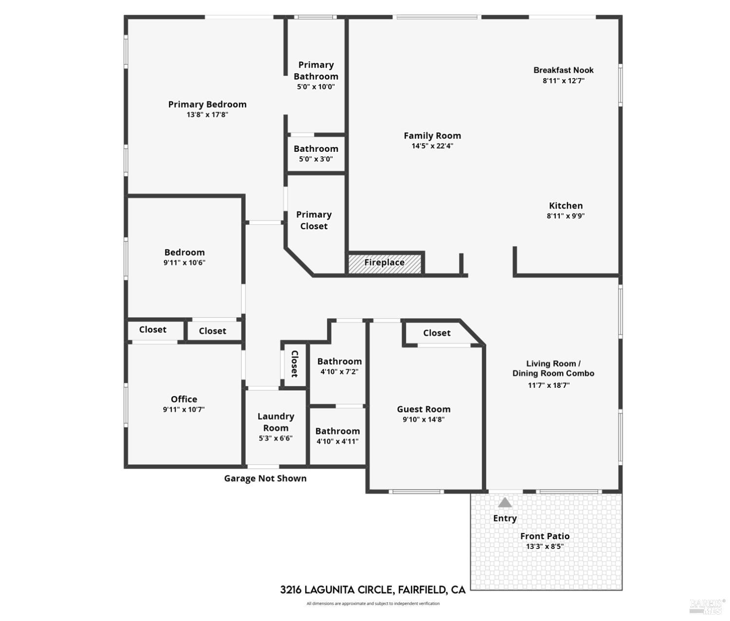 Detail Gallery Image 31 of 31 For 3216 Lagunita Cir, Fairfield,  CA 94533 - 4 Beds | 2 Baths