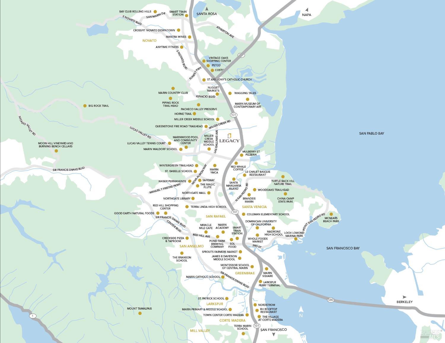 Detail Gallery Image 44 of 44 For 31 Erin Dr, San Rafael,  CA 94903 - 4 Beds | 4 Baths