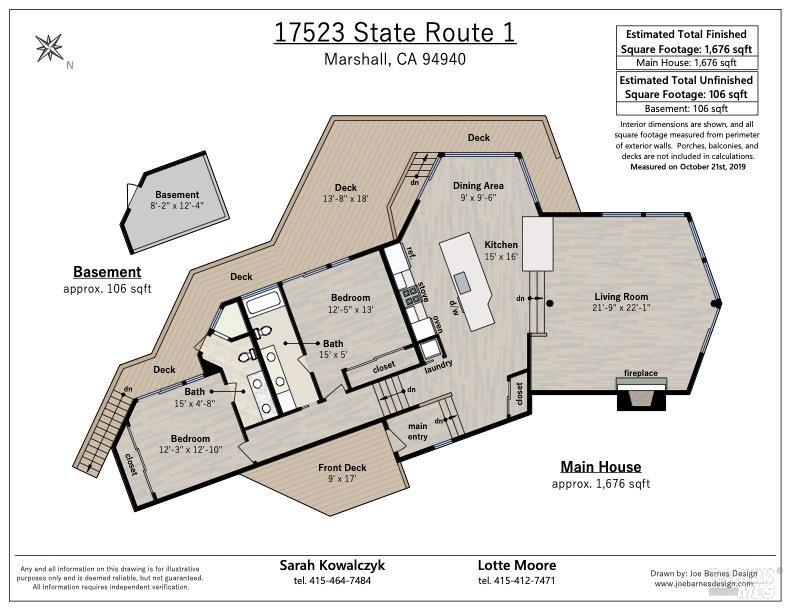 Detail Gallery Image 72 of 72 For 17523 Highway 1 Unkn, Marshall,  CA 94940 - 2 Beds | 2 Baths