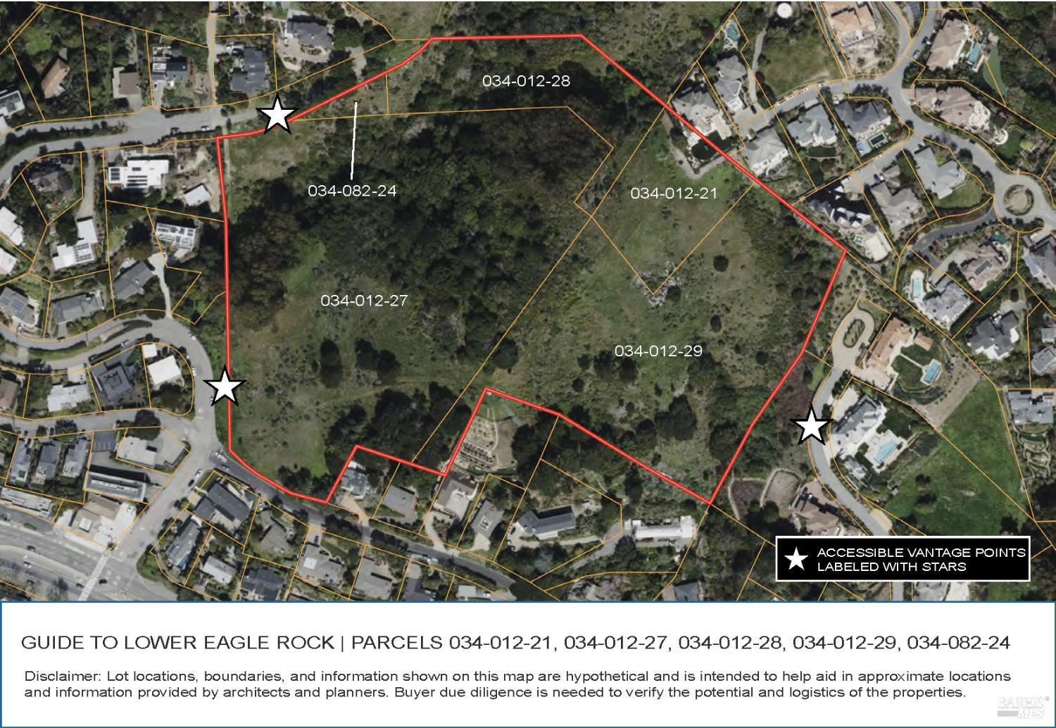 Detail Gallery Image 2 of 12 For 0 Eagle Rock Rd, Mill Valley,  CA 94941 - – Beds | – Baths