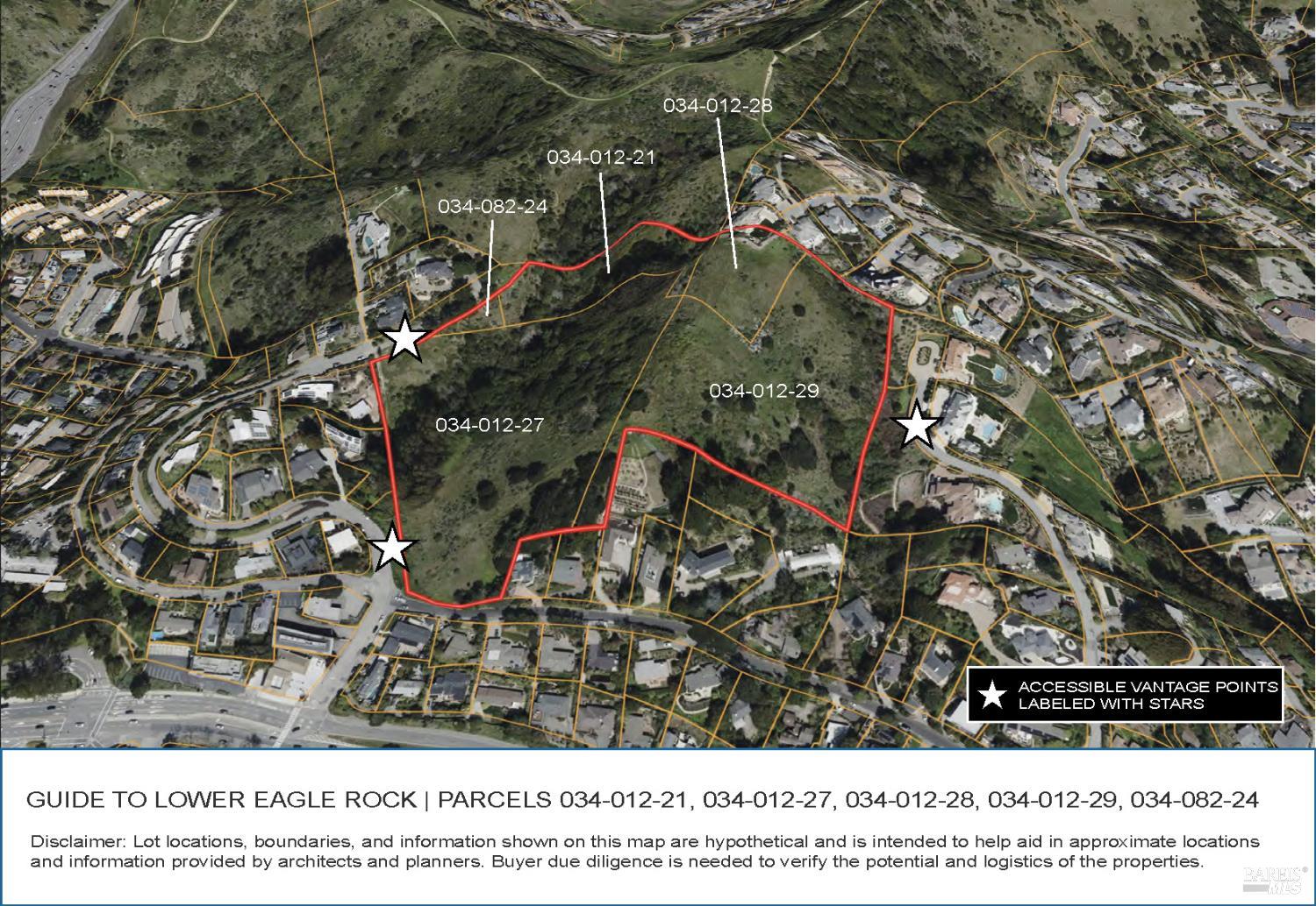 Detail Gallery Image 3 of 12 For 0 Eagle Rock Rd, Mill Valley,  CA 94941 - – Beds | – Baths