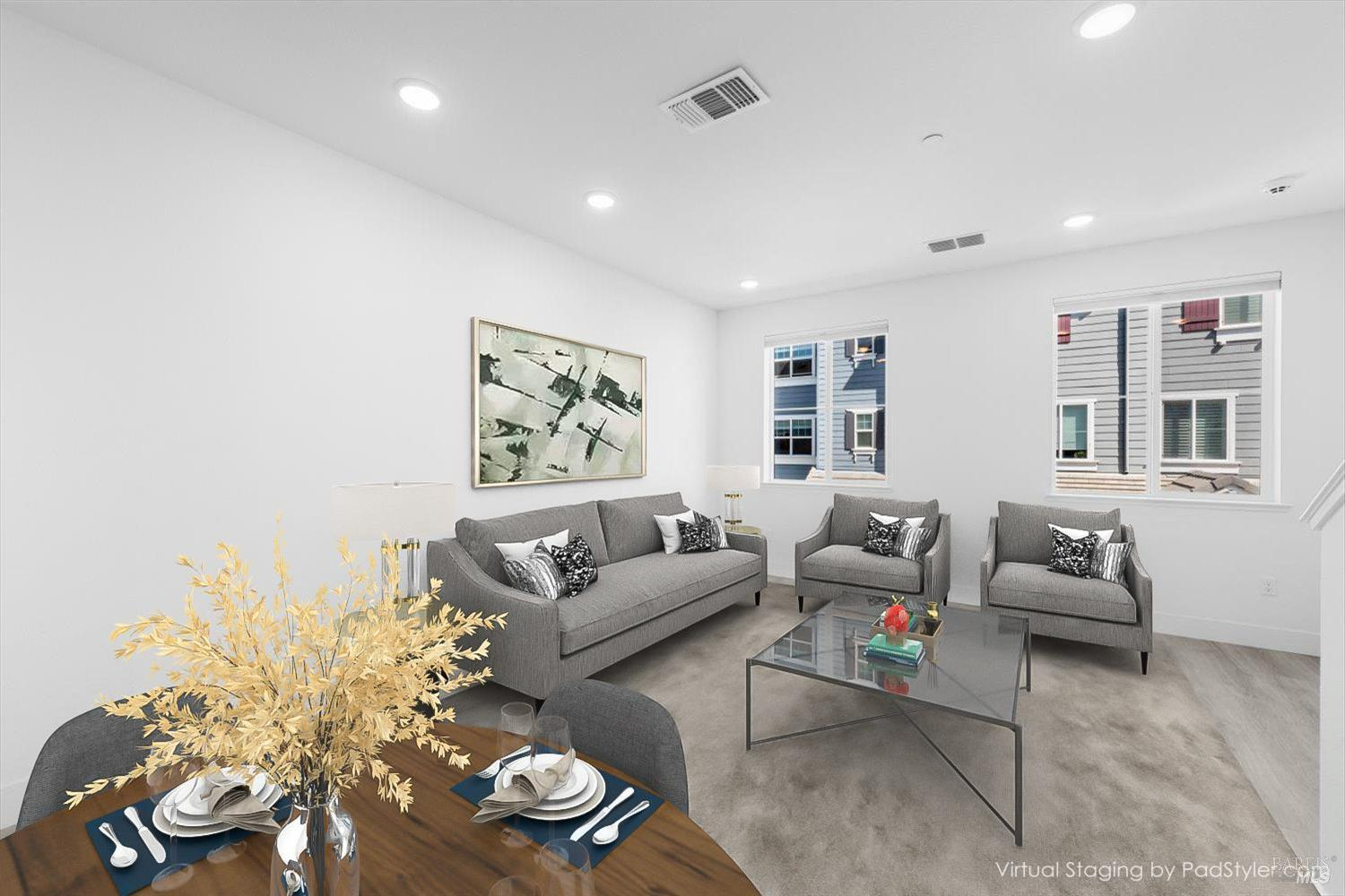 Detail Gallery Image 4 of 24 For 339 Pear Tree Ter #C,  Napa,  CA 94558 - 3 Beds | 3 Baths