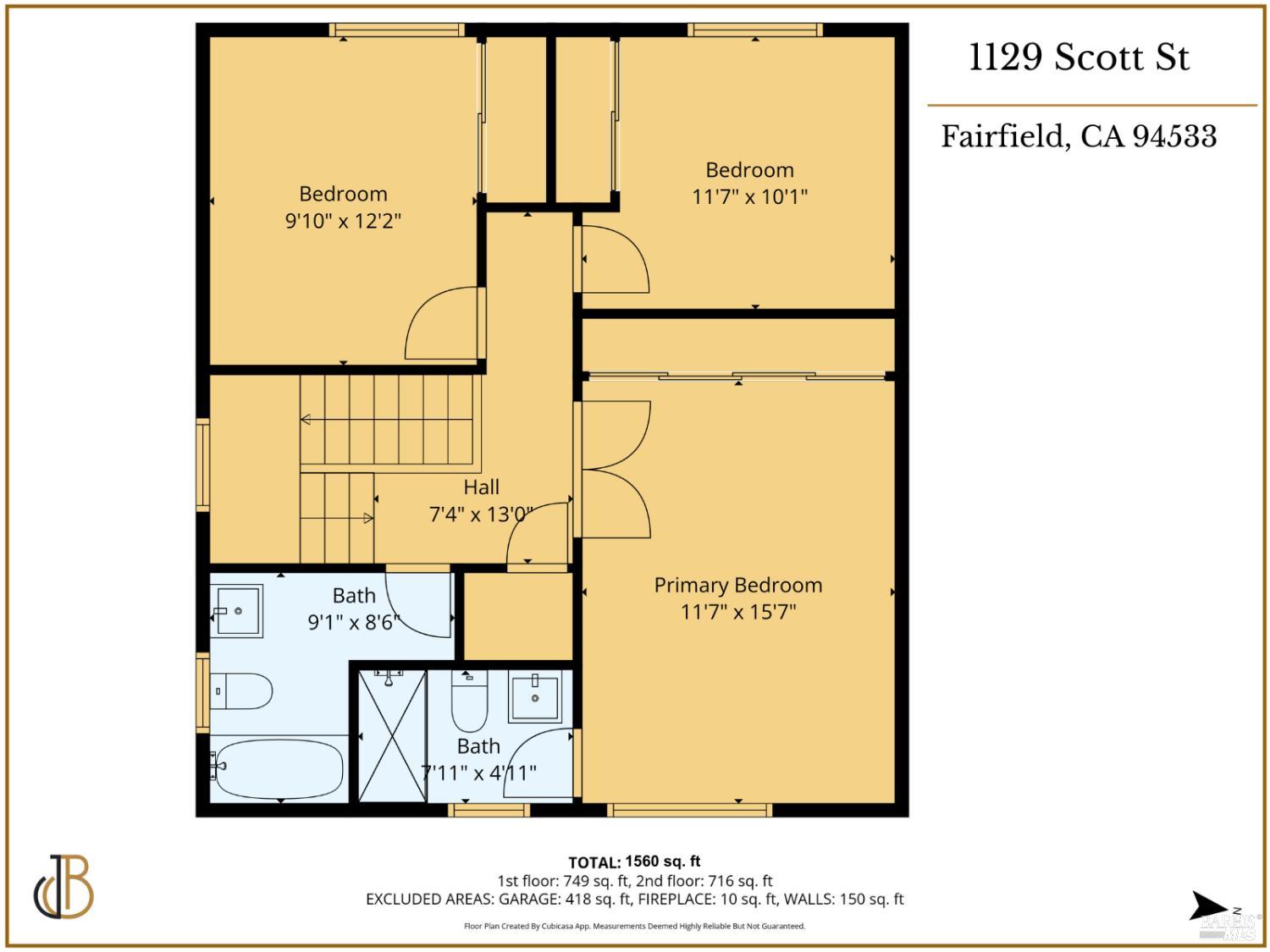 Detail Gallery Image 89 of 89 For 1129 Scott St, Fairfield,  CA 94533 - 4 Beds | 2/1 Baths