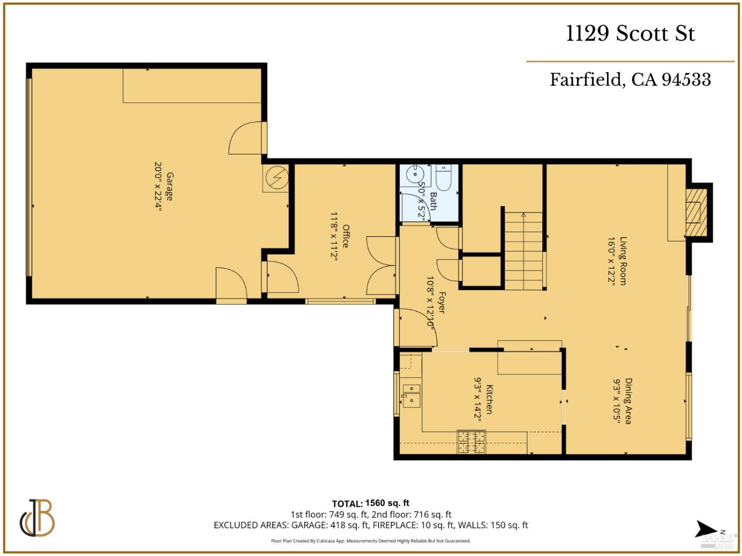 Detail Gallery Image 88 of 89 For 1129 Scott St, Fairfield,  CA 94533 - 4 Beds | 2/1 Baths