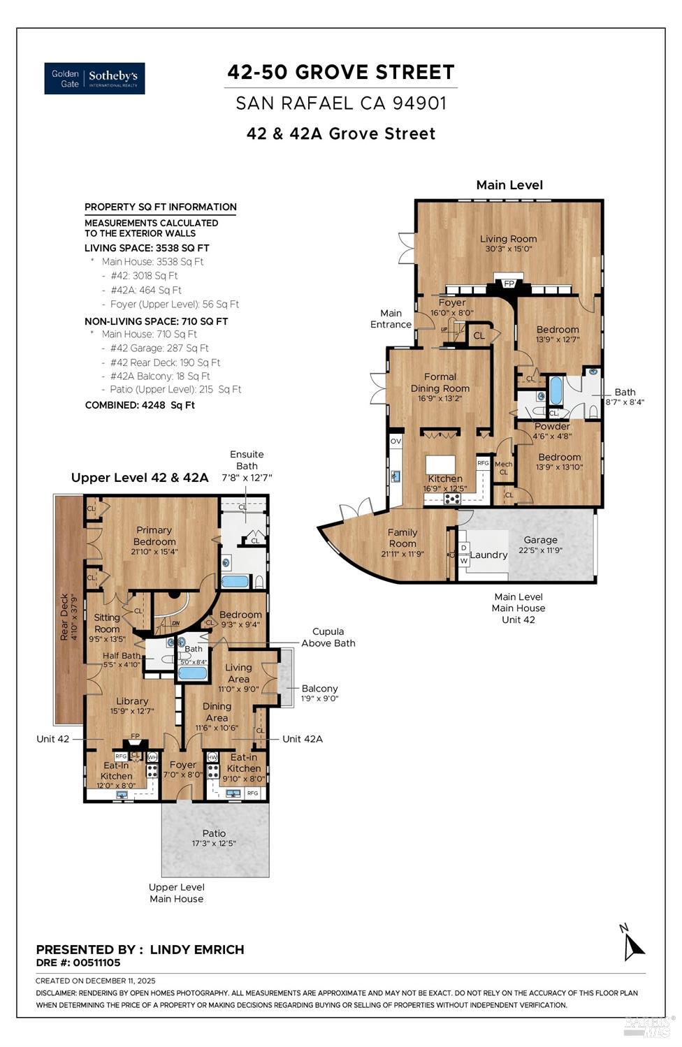 Detail Gallery Image 50 of 52 For 42 Grove St, San Rafael,  CA 94901 - 6 Beds | 5/2 Baths