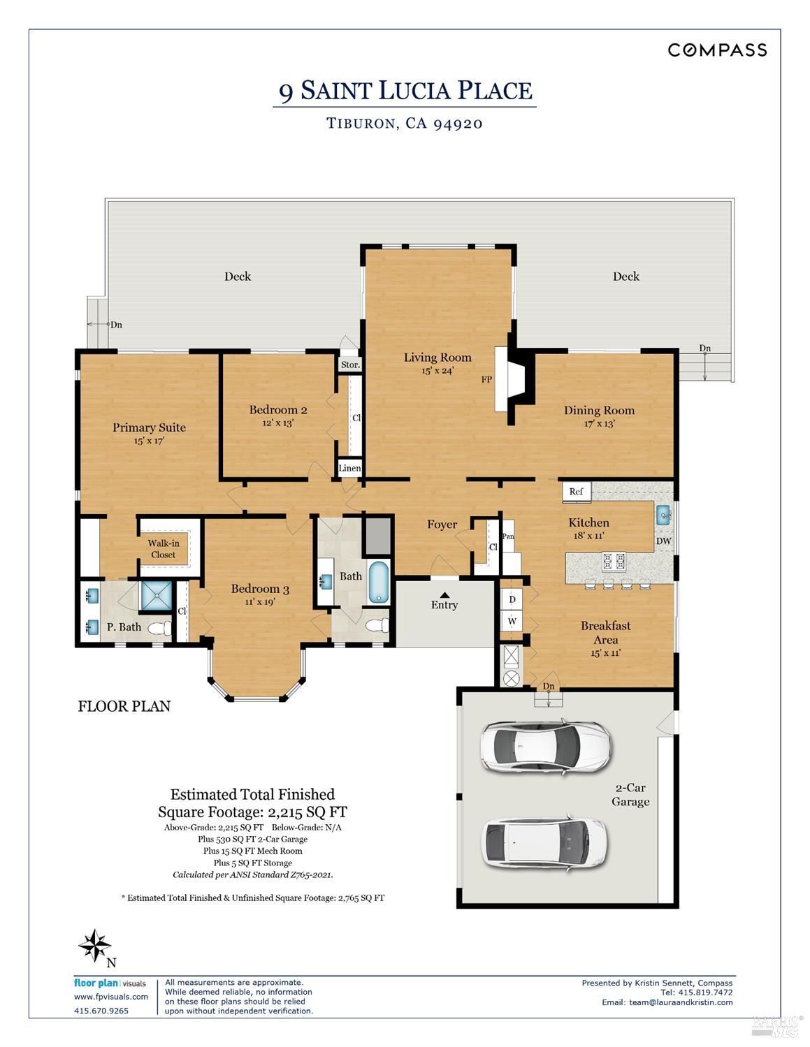 Detail Gallery Image 41 of 41 For 9 Saint Lucia Pl, Tiburon,  CA 94920 - 3 Beds | 2 Baths