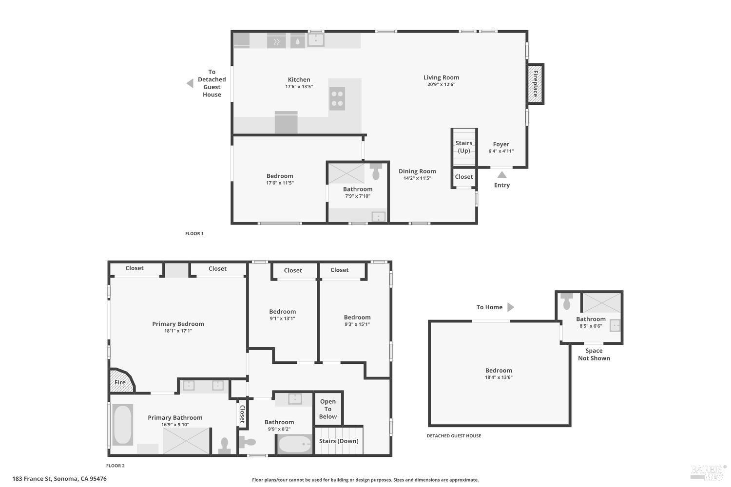 Detail Gallery Image 50 of 50 For 183 France St, Sonoma,  CA 95476 - 4 Beds | 3 Baths