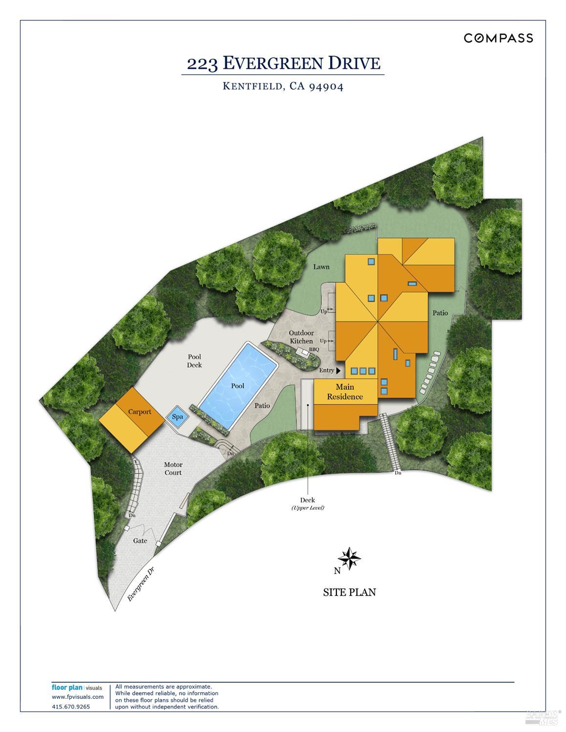 Detail Gallery Image 60 of 60 For 223 Evergreen Dr, Kentfield,  CA 94904 - 5 Beds | 4 Baths