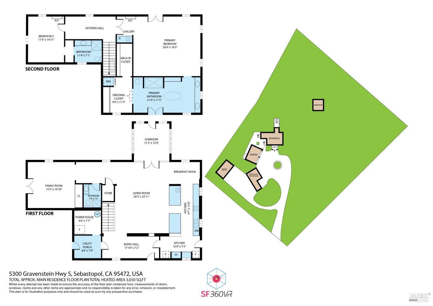 Detail Gallery Image 75 of 75 For 5300 Gravenstein Hwy, Sebastopol,  CA 95472 - 5 Beds | 6/1 Baths