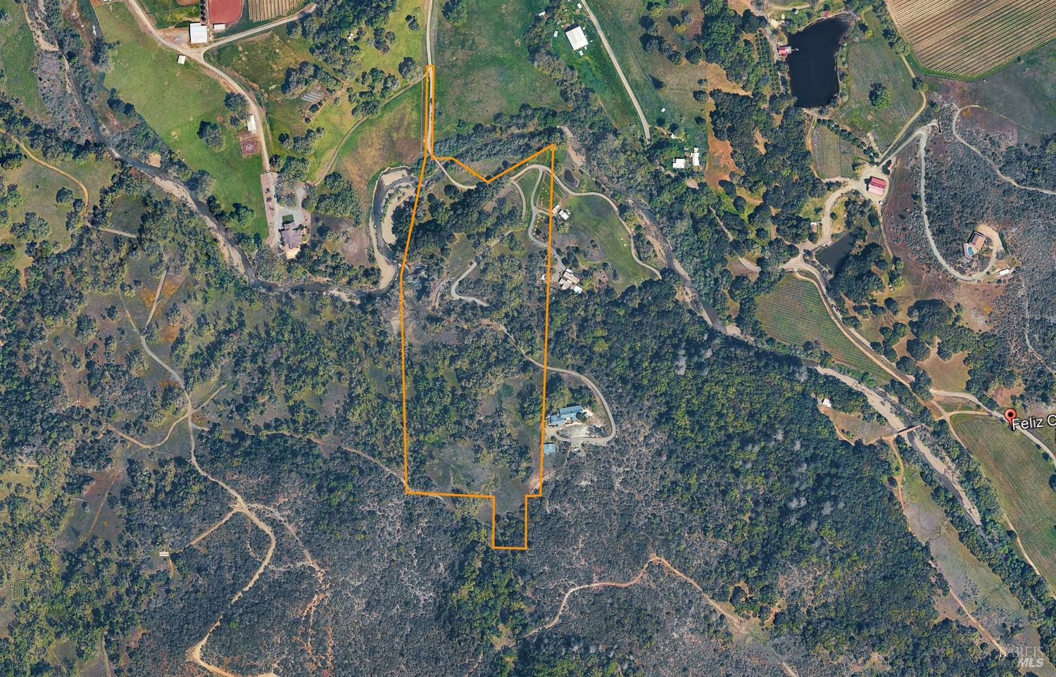 Detail Gallery Image 11 of 20 For 0 Feliz Creek Unkn, Hopland,  CA 95449 - – Beds | – Baths