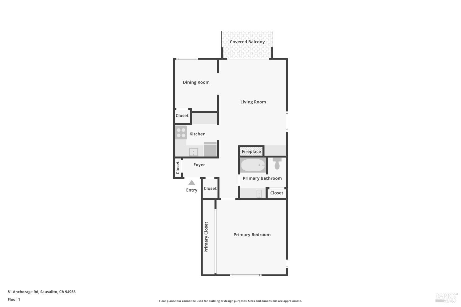 Detail Gallery Image 24 of 24 For 81 Anchorage Rd, Sausalito,  CA 94965 - 1 Beds | 1 Baths