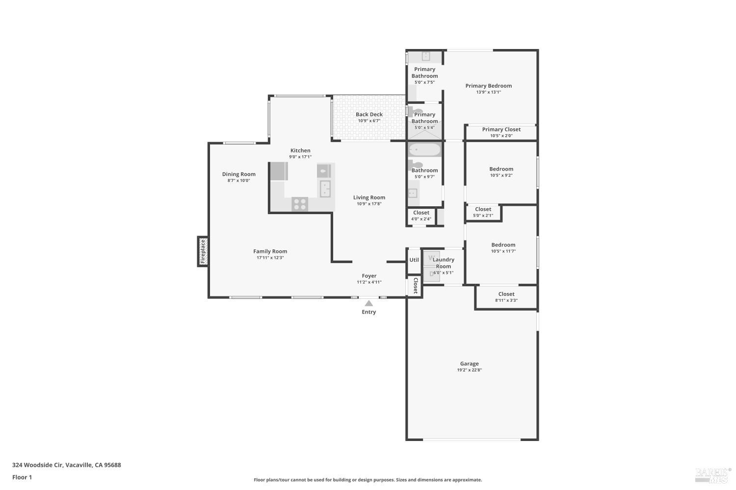 Detail Gallery Image 49 of 49 For 324 Woodside Cir, Vacaville,  CA 95688 - 3 Beds | 2 Baths