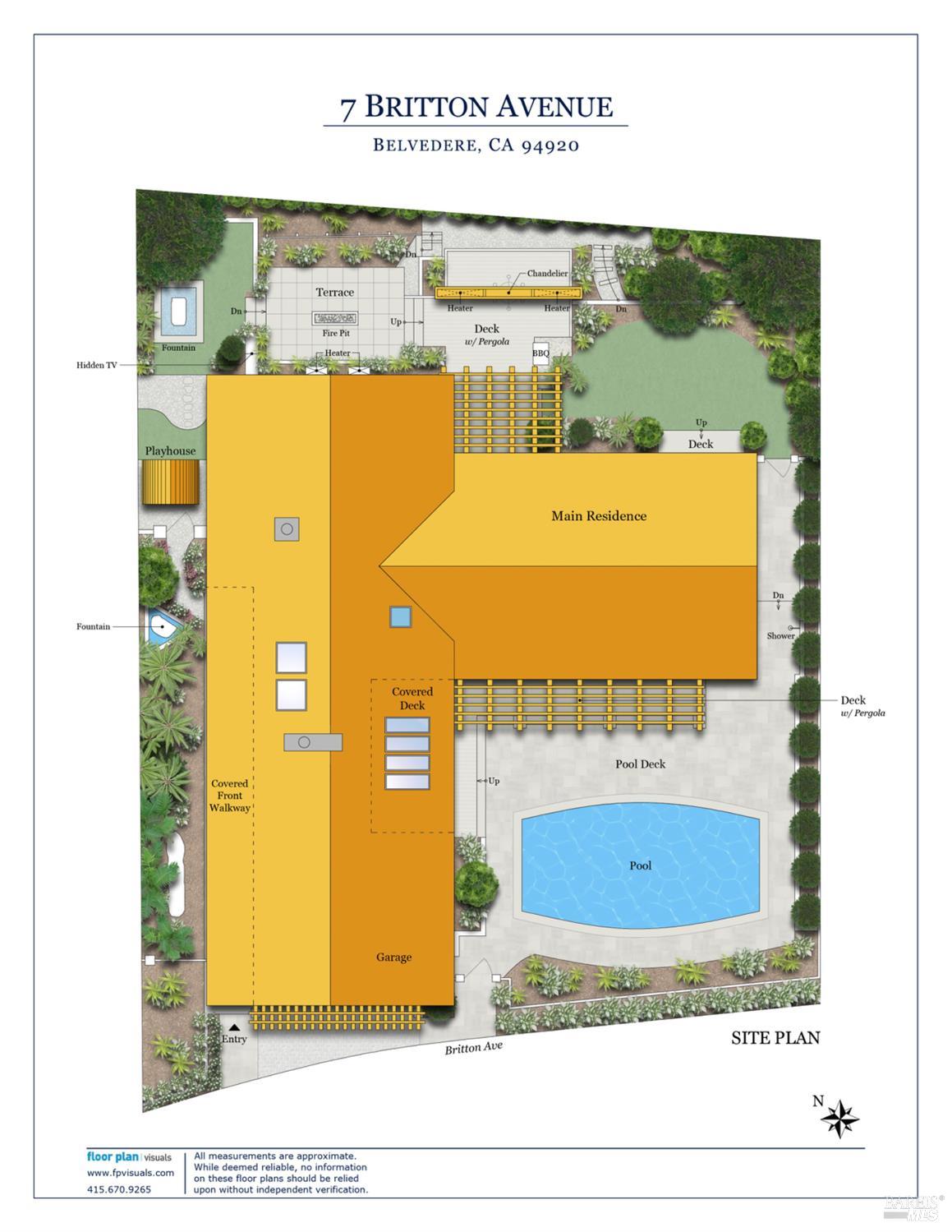 Detail Gallery Image 55 of 55 For 7 Britton Ave, Belvedere,  CA 94920 - 4 Beds | 2/1 Baths