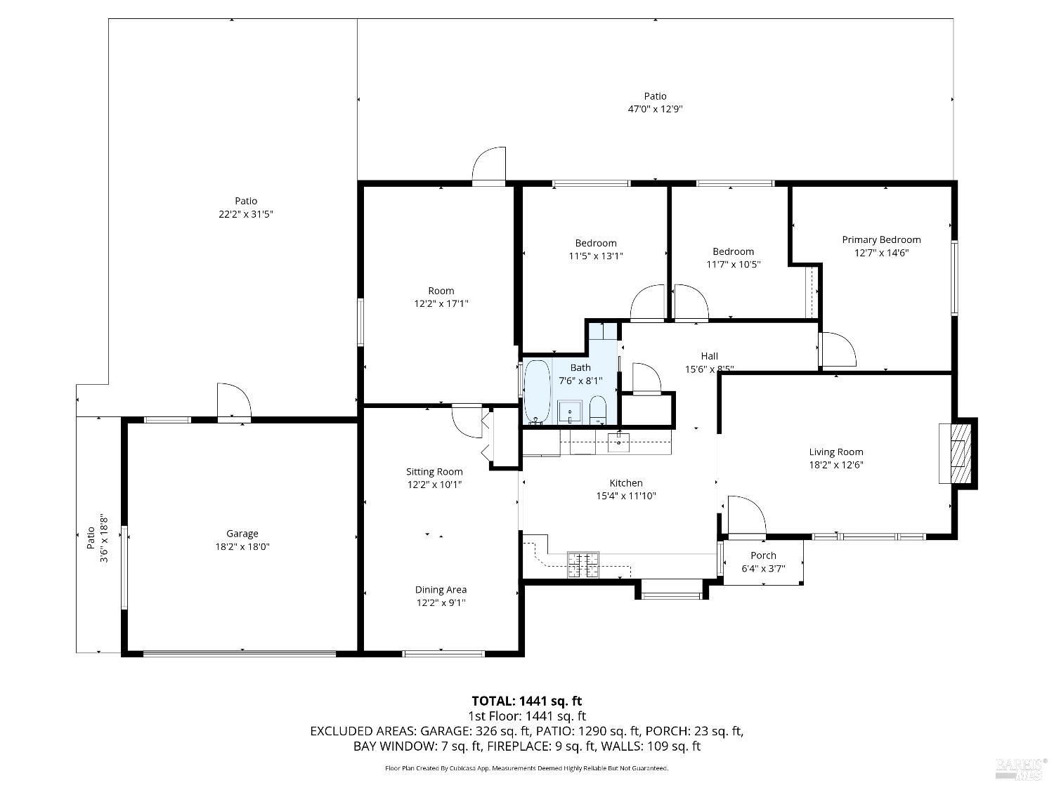 Detail Gallery Image 28 of 28 For 1313 Mcgregor Ave, Petaluma,  CA 94954 - 3 Beds | 1 Baths