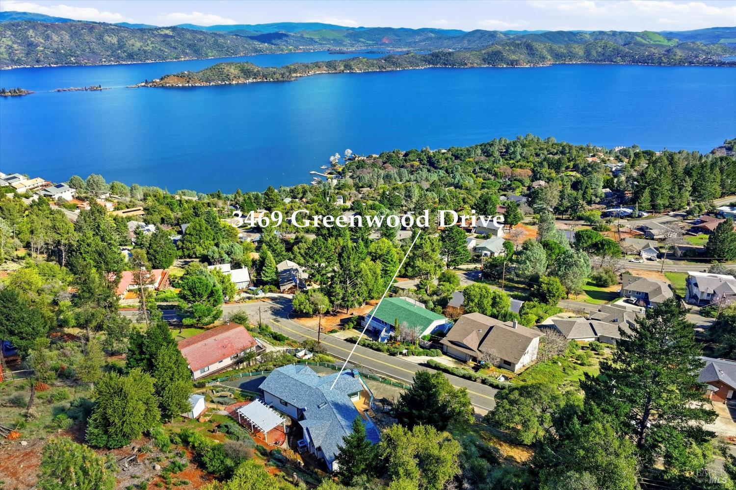 Detail Gallery Image 43 of 46 For 3469 Greenwood Dr, Kelseyville,  CA 95451 - 3 Beds | 2 Baths