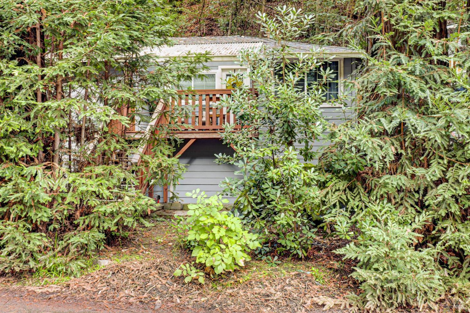 Detail Gallery Image 3 of 19 For 14465 Old Cazadero Rd, Guerneville,  CA 95446 - 2 Beds | 1 Baths