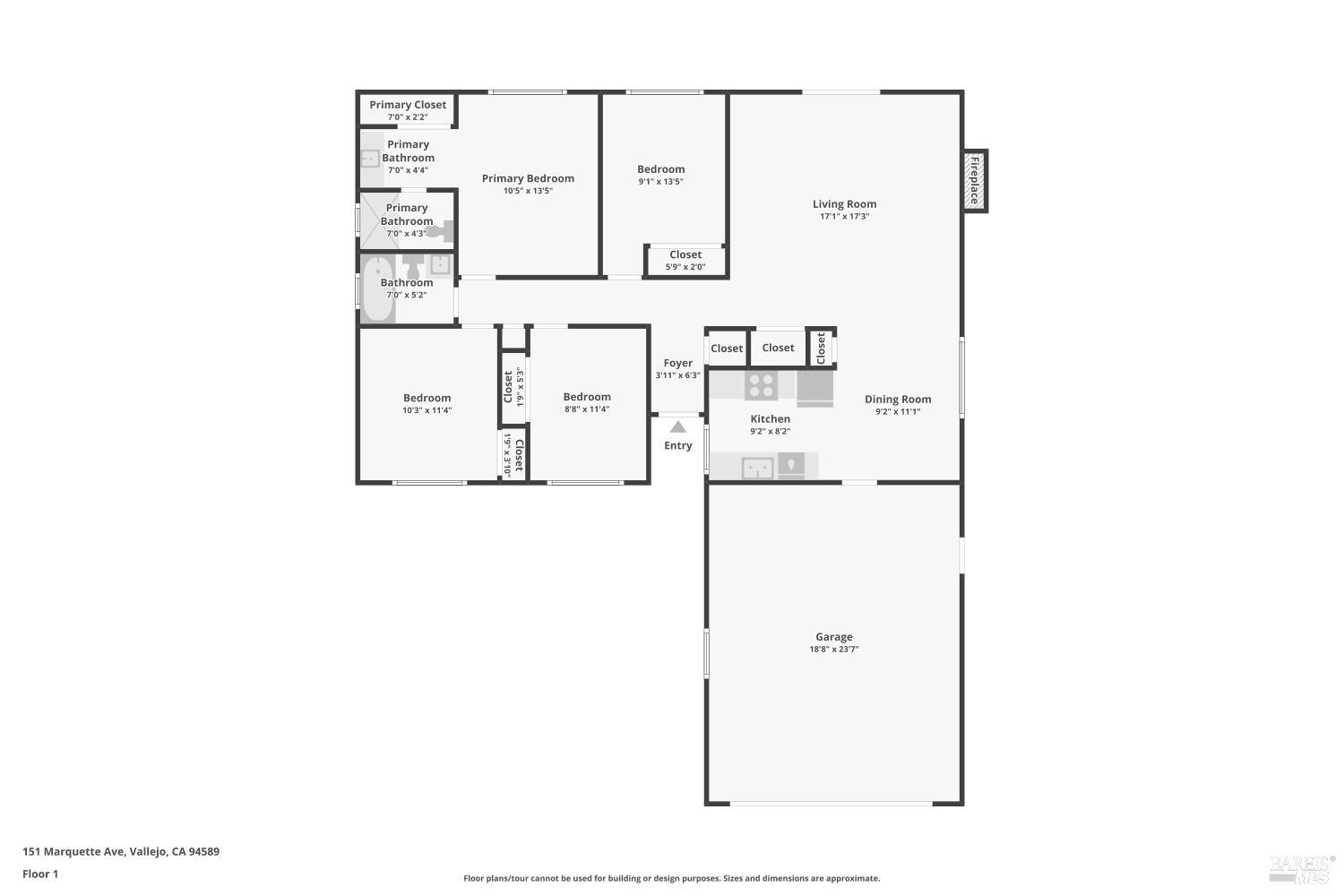 Detail Gallery Image 44 of 44 For 151 Marquette Ave, Vallejo,  CA 94589 - 4 Beds | 2 Baths