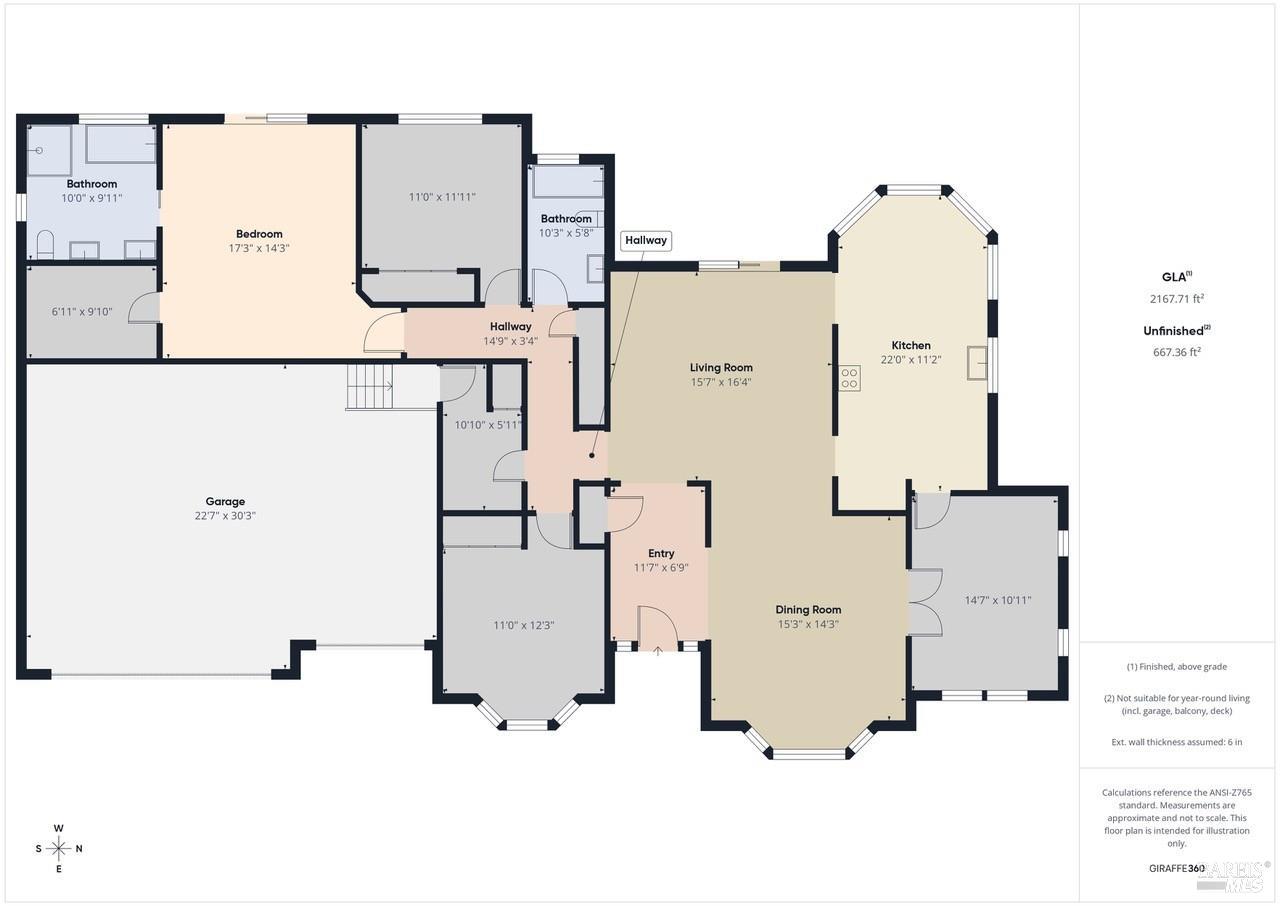 Detail Gallery Image 5 of 65 For 1448 Wild Oak Ct, Lakeport,  CA 95453 - 3 Beds | 2 Baths