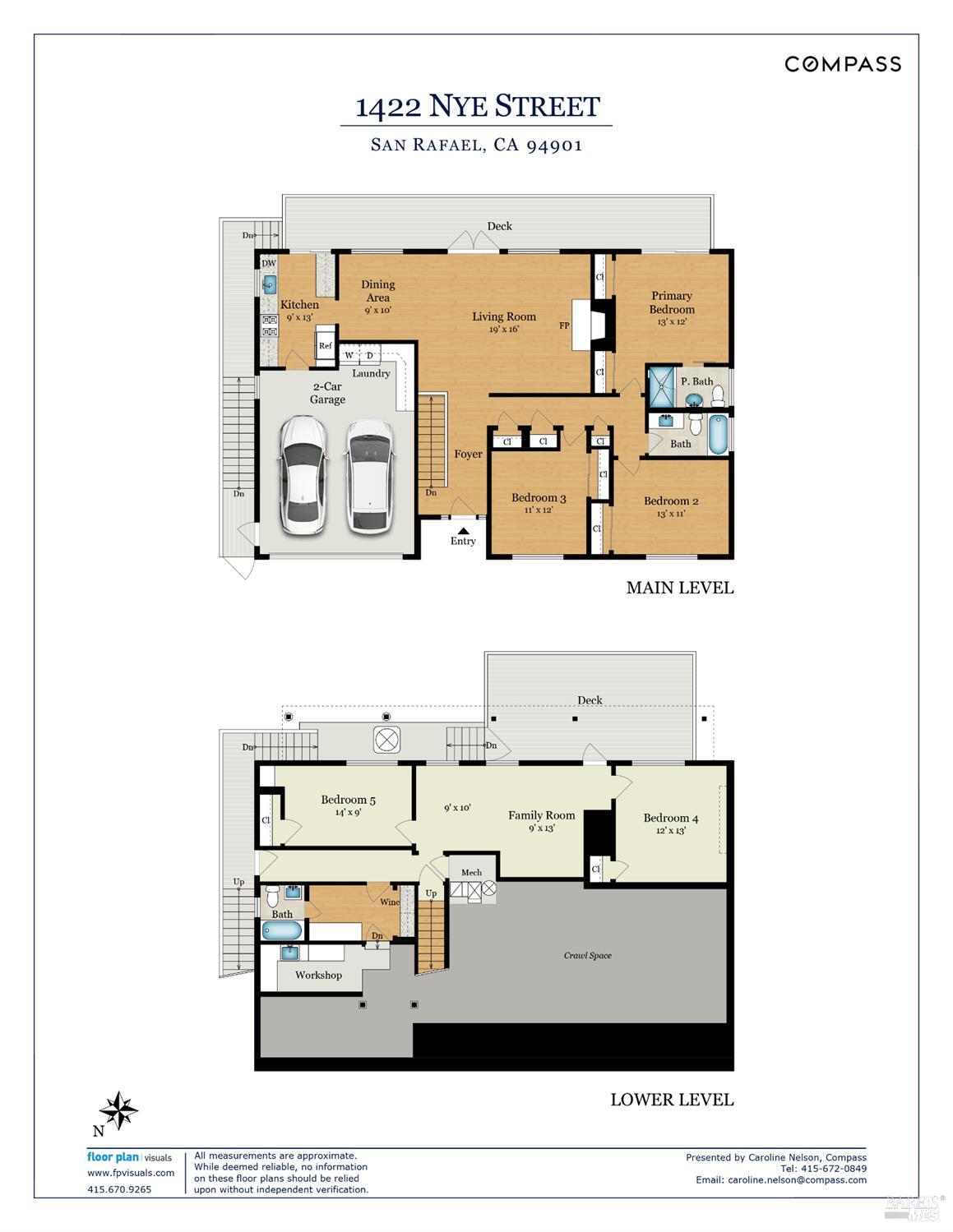 Detail Gallery Image 64 of 65 For 1422 Nye St, San Rafael,  CA 94901 - 5 Beds | 3 Baths