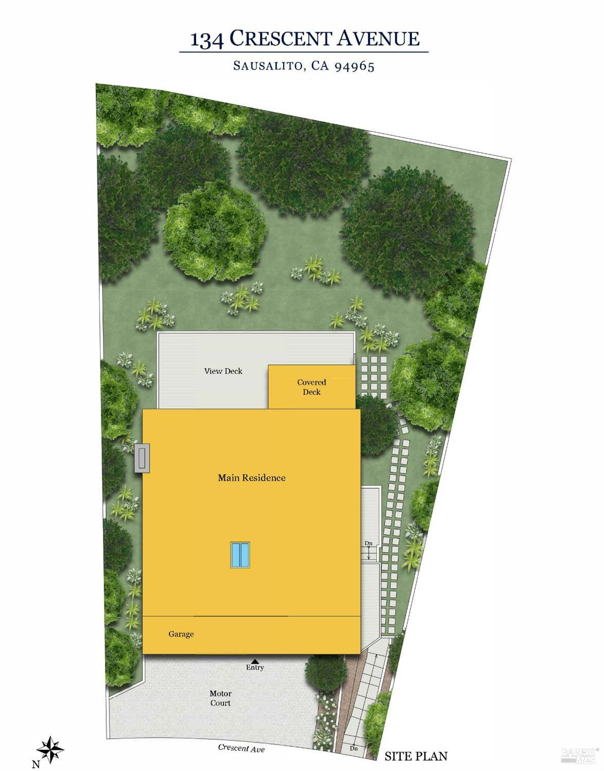 Detail Gallery Image 4 of 15 For 134 Crescent Ave, Sausalito,  CA 94965 - 4 Beds | 2 Baths