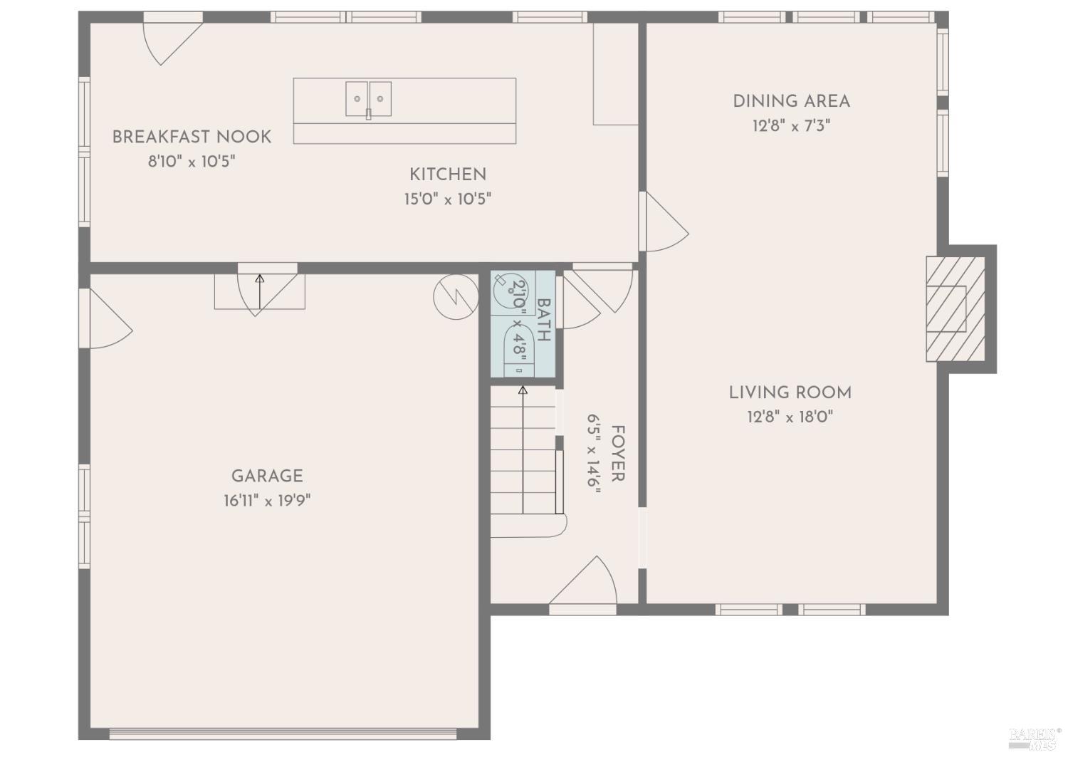 Detail Gallery Image 4 of 6 For 37 14th St, Vallejo,  CA 94590 - 3 Beds | 1/1 Baths