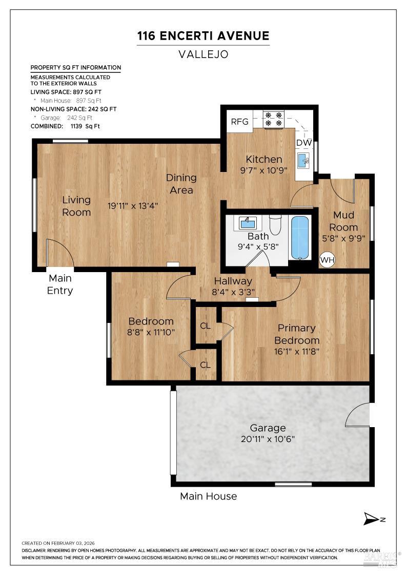 Detail Gallery Image 2 of 7 For 116 Encerti Ave, Vallejo,  CA 94589 - 2 Beds | 1 Baths