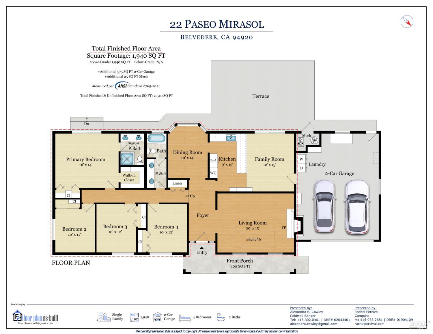 Detail Gallery Image 38 of 39 For 22 Paseo Mirasol Unkn, Tiburon,  CA 94920 - 4 Beds | 2 Baths
