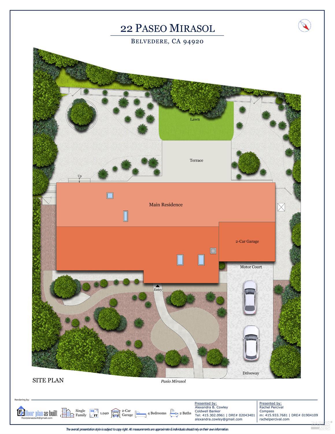 Detail Gallery Image 39 of 39 For 22 Paseo Mirasol Unkn, Tiburon,  CA 94920 - 4 Beds | 2 Baths