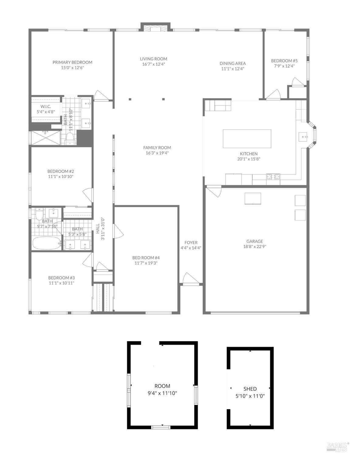 Detail Gallery Image 87 of 87 For 829 Del Ganado Rd, San Rafael,  CA 94903 - 4 Beds | 2 Baths