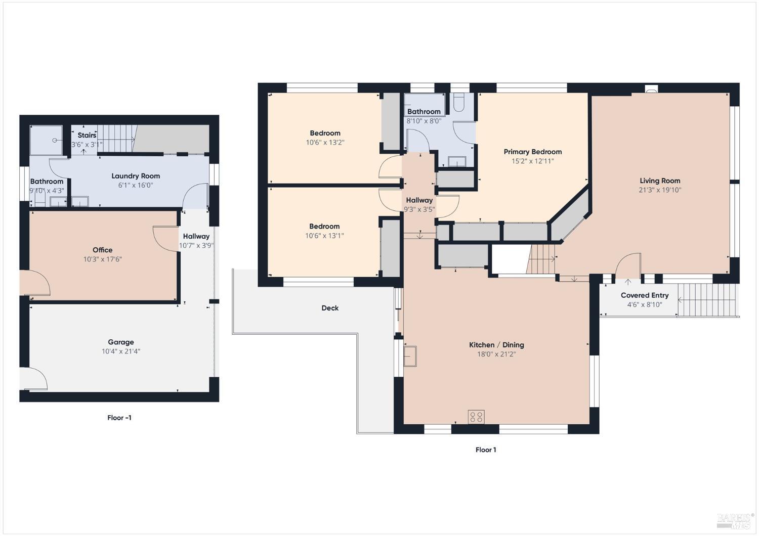 Detail Gallery Image 3 of 31 For 2305 Harris St, Eureka,  CA 95503 - 3 Beds | 2 Baths