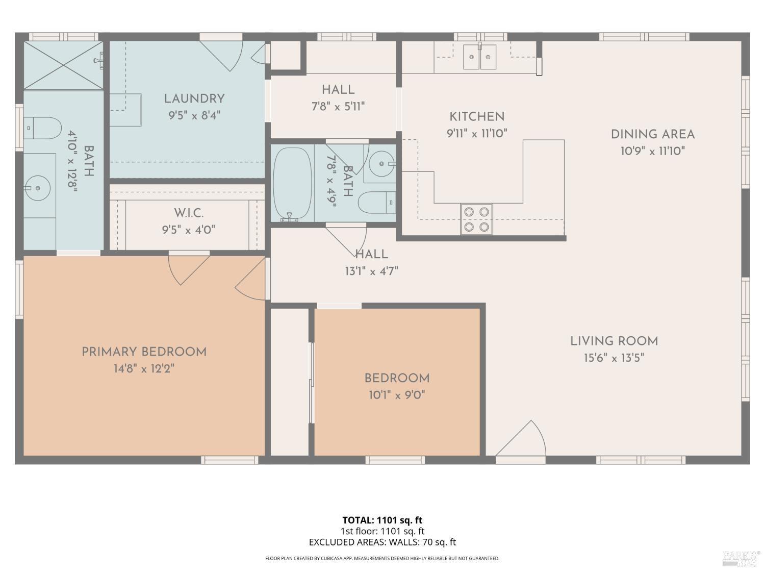 Detail Gallery Image 12 of 12 For 4367 Lakeview Ter, Lucerne,  CA 95458 - 2 Beds | 2 Baths