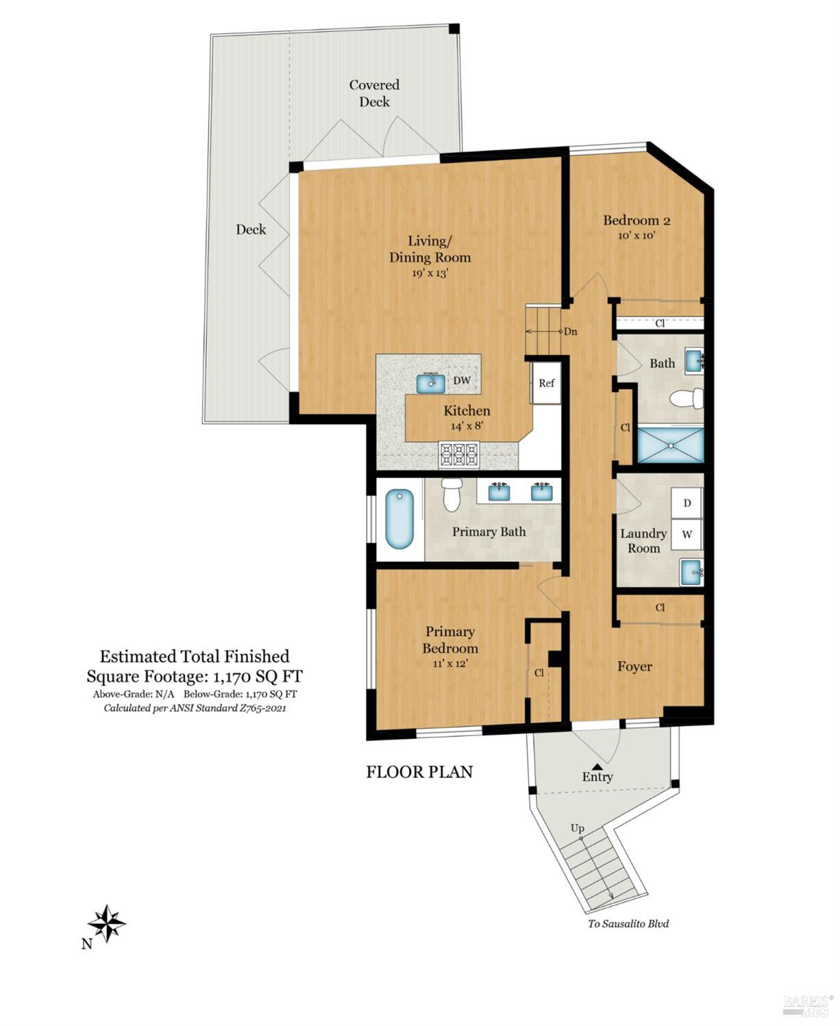 Detail Gallery Image 37 of 37 For 448 Sausalito Blvd, Sausalito,  CA 94965 - 2 Beds | 2 Baths