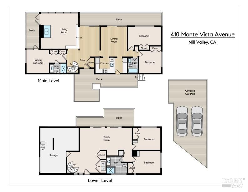 Detail Gallery Image 33 of 63 For 410 Monte Vista Ave, Mill Valley,  CA 94941 - 5 Beds | 3 Baths