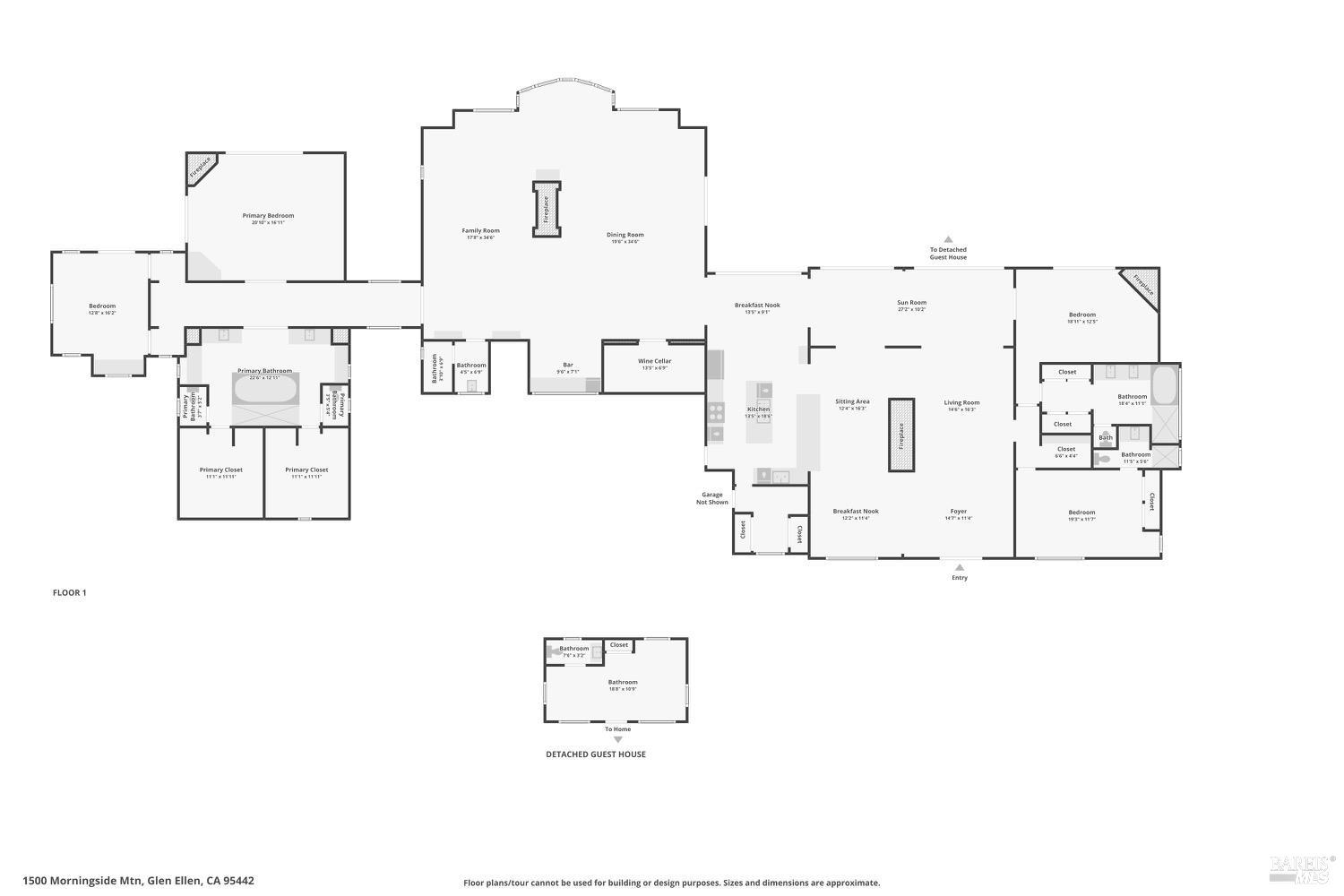 Detail Gallery Image 52 of 88 For 1500 Morningside Mtn Rd, Glen Ellen,  CA 95442 - 3 Beds | 4 Baths