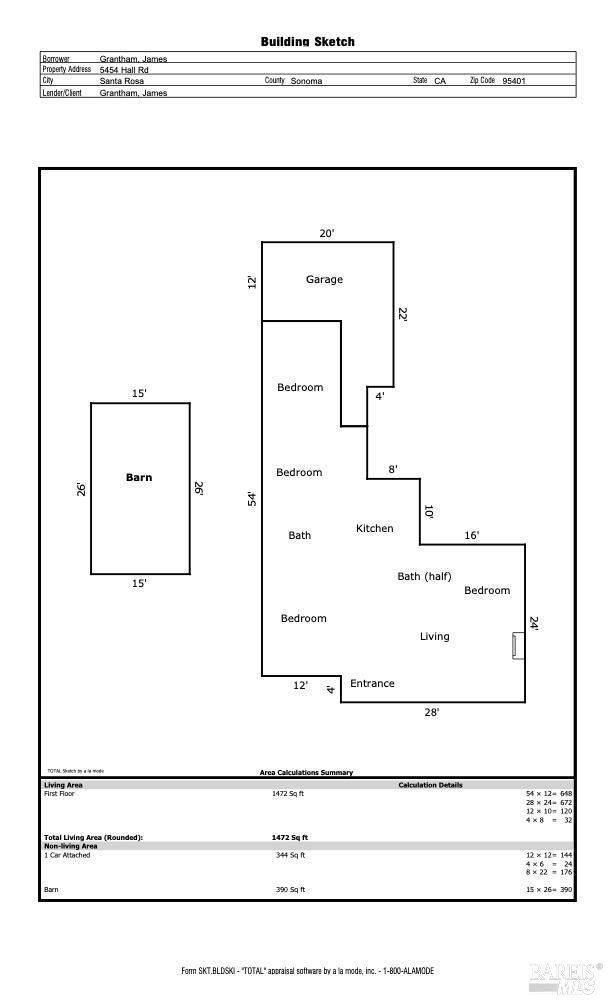 Detail Gallery Image 40 of 40 For 5454 Hall Rd, Santa Rosa,  CA 95401 - 3 Beds | 1/1 Baths