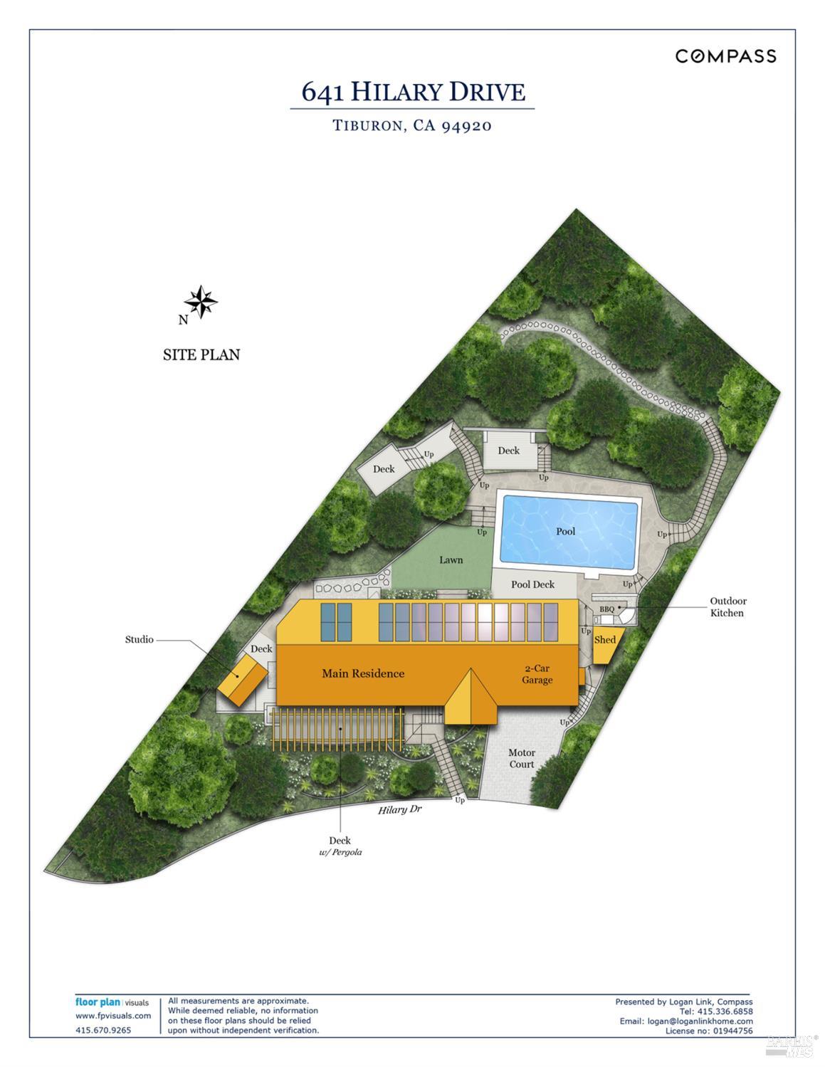 Detail Gallery Image 22 of 22 For 641 Hilary Dr, Tiburon,  CA 94920 - 4 Beds | 2/1 Baths