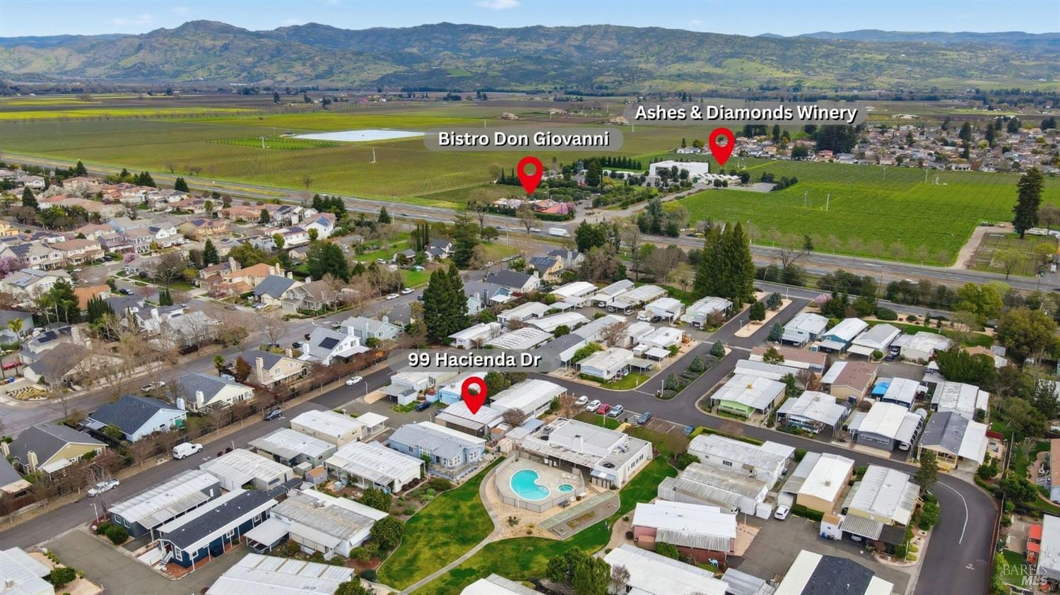 Detail Gallery Image 44 of 46 For 99 Hacienda Dr, Napa,  CA 94558 - 2 Beds | 2 Baths