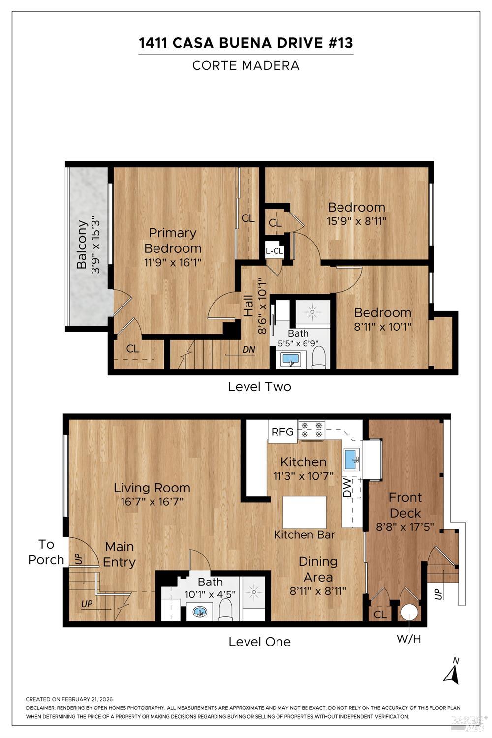Detail Gallery Image 18 of 18 For 1411 Casa Buena Dr #13,  Corte Madera,  CA 94925 - 3 Beds | 2 Baths