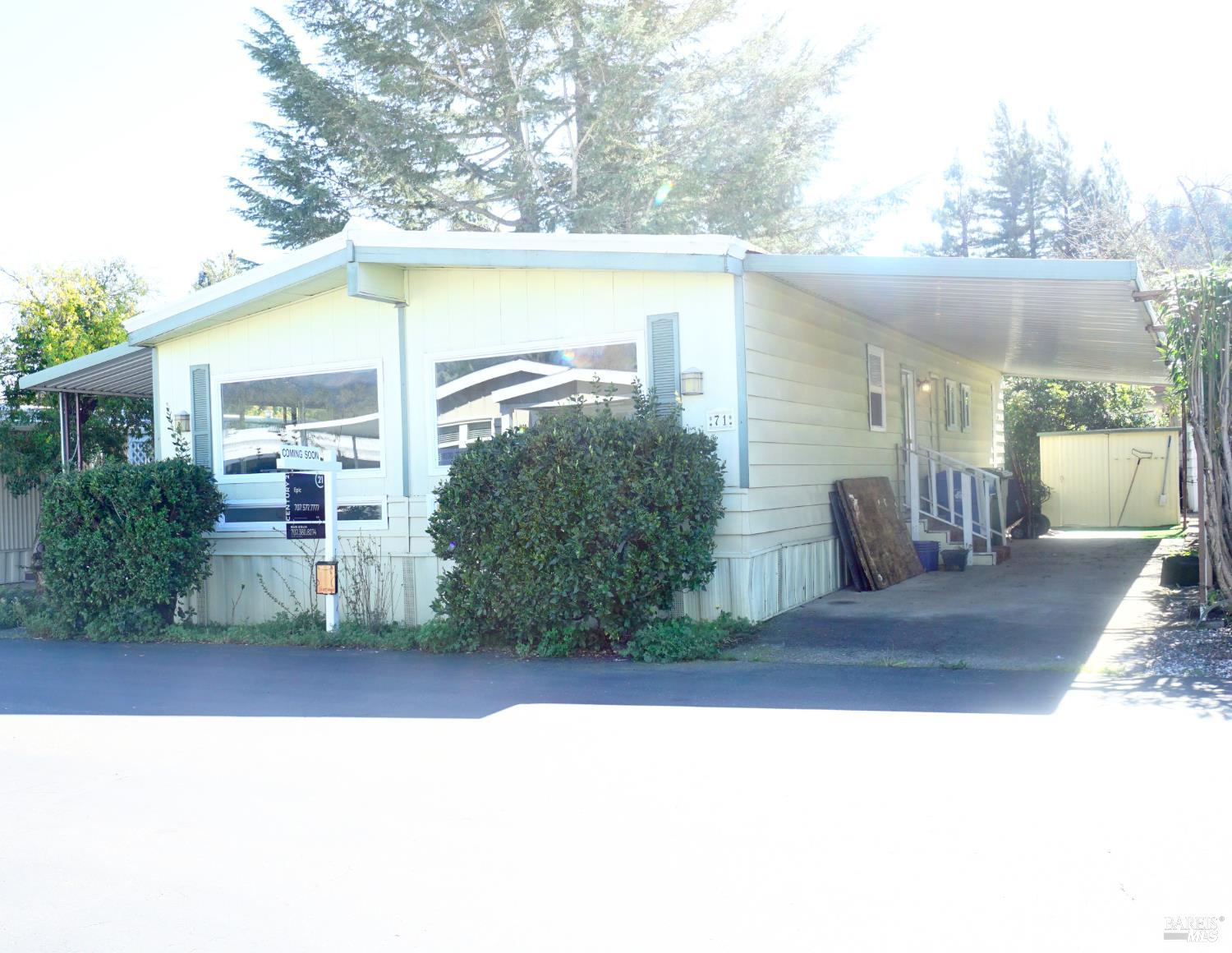 Detail Gallery Image 2 of 15 For 2412 Foothill Blvd 71, Calistoga,  CA 94515 - 2 Beds | 2 Baths