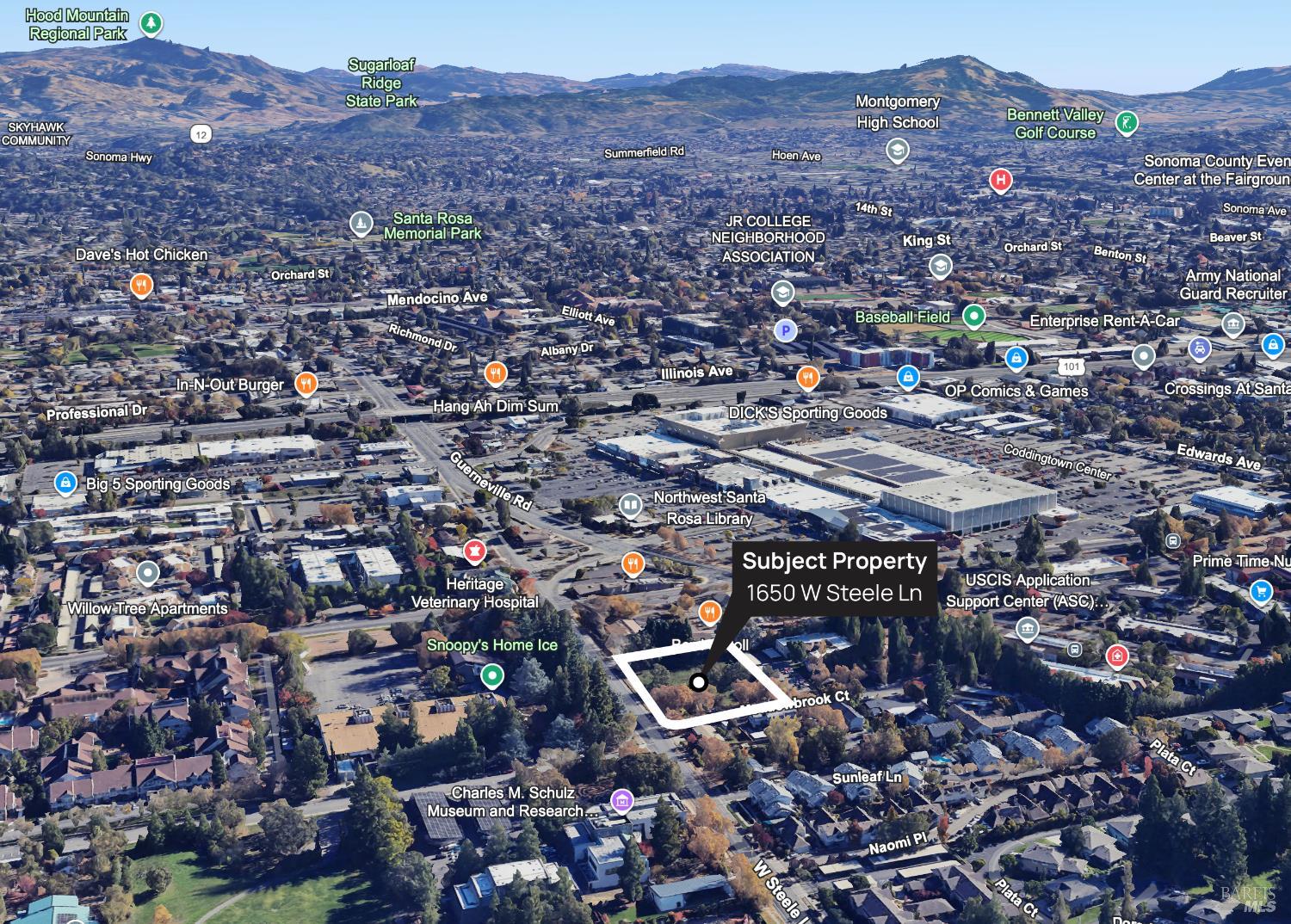 Detail Gallery Image 2 of 5 For 1650 W Steele Ln, Santa Rosa,  CA 95403 - – Beds | – Baths