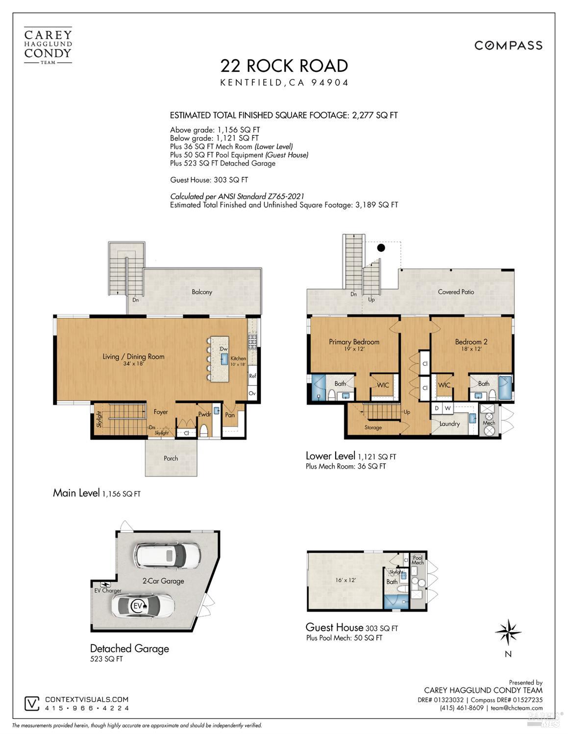 Detail Gallery Image 18 of 19 For 22 Rock Rd, Kentfield,  CA 94904 - 3 Beds | 3/1 Baths