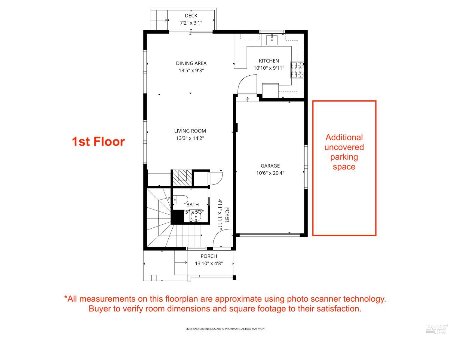 Detail Gallery Image 22 of 28 For 930 Martin Cir, Petaluma,  CA 94952 - 3 Beds | 2/1 Baths