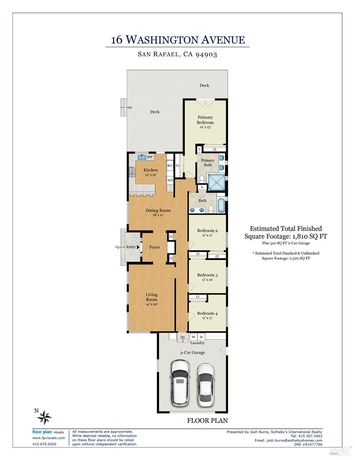 Detail Gallery Image 36 of 37 For 16 Washington Ave, San Rafael,  CA 94903 - 4 Beds | 2 Baths