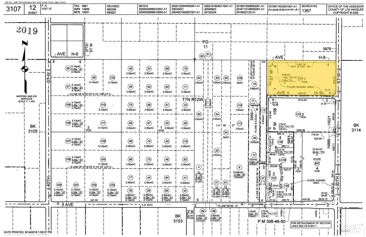 Detail Gallery Image 5 of 6 For 30 Avenue H8 Unkn, Lancaster,  CA 93536 - – Beds | – Baths