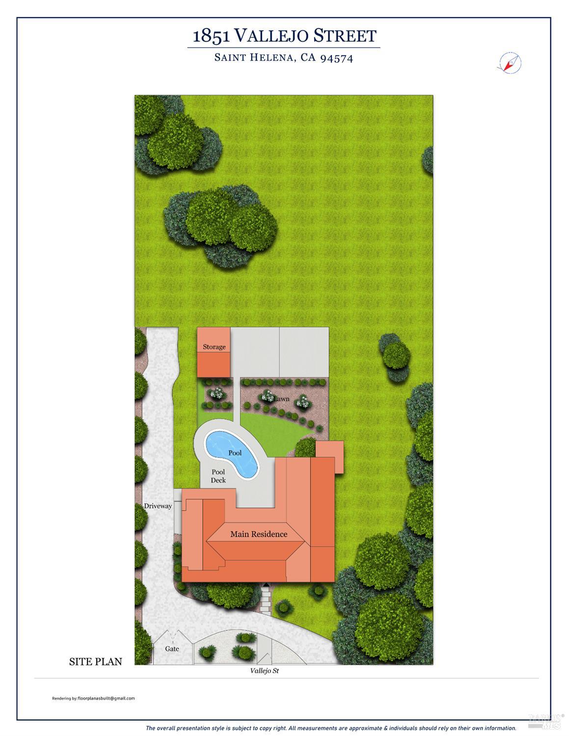 Detail Gallery Image 30 of 36 For 1851 Vallejo St, Saint Helena,  CA 94574 - 4 Beds | 4 Baths